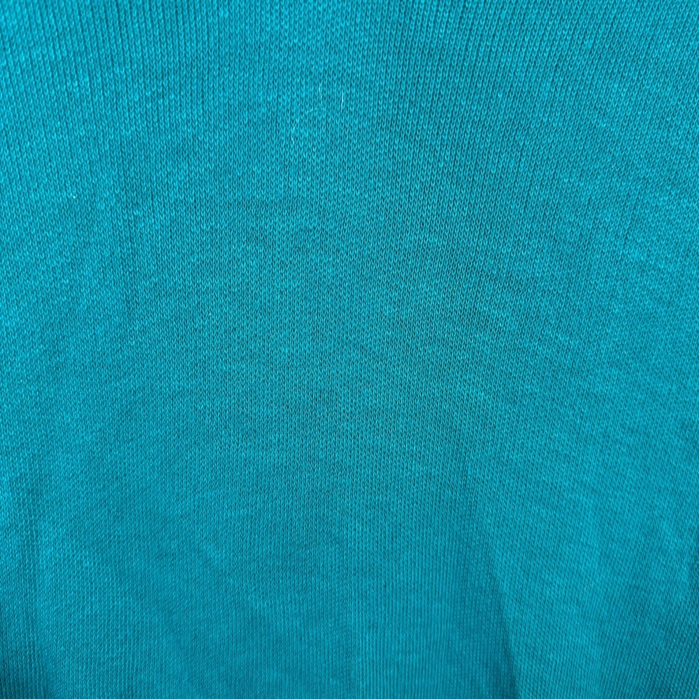 Vintage Jantzen Blue V-Neck Sweater Lightweight Knit Size Medium Pullover - Picture 2 of 9